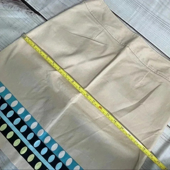 Geoffrey Beene Sport Beige Tan Stretch Skirt Sz 4 - Picture 13 of 14